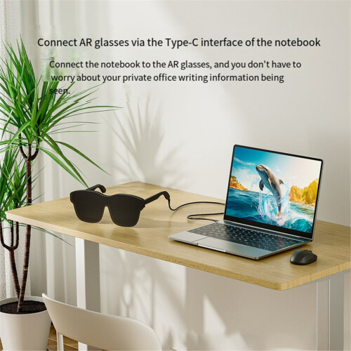 Type-C Flexible Cable for AR Glasses, USB3.2 Full-Function Supports 4K 60Hz,2m,for // AR 2