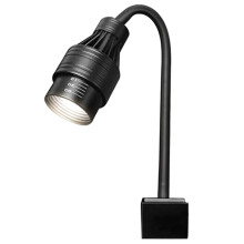 Luce LED per acquario da 12 W, messa a fuoco regolabile, impermeabile, per acquari, vasche per pesci, faretto con clip, super sottile