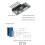 433mhz Receiver Learning Code Decoder Module 433mhz Wireless 4 CH Output for Remote Controls 1527 2262 Encoding 10pcs 2