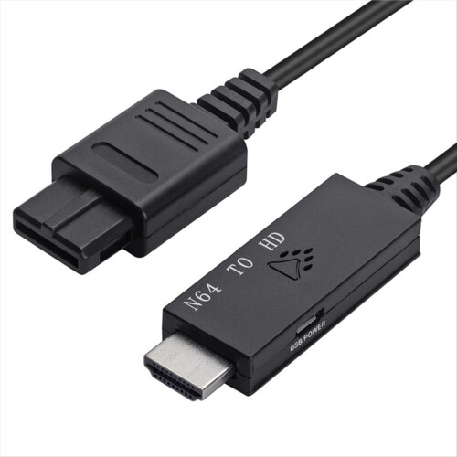 Cabo conversor para N64 para HD, cabo adaptador de interface multimídia para N64 para HD, compatível com SNES e SFC. 2
