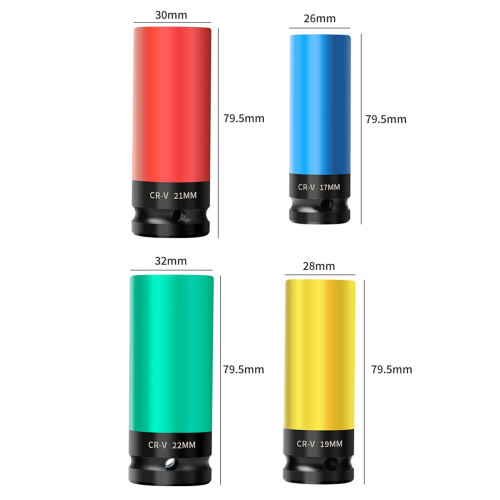 AntiScratch Tire Installation Socket Sleeve Guard Impact-17mm 2