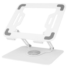 Nový 360-stupňový otočný skladací držiak na knihy pre notebook a tablet, nastaviteľný uhol a výšku, skladací stojan na čítanie B