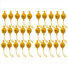 Colgador de cultivo Plant Yoyo con tope, soporte ajustable para interiores (paquete de 30)