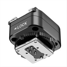Base de aumento de altura da sapata de flash Pixel de 180 para câmeras DSLR, compatível com sincronização TTL de alta velocidade.