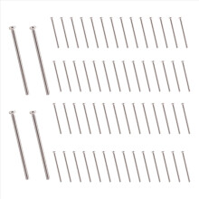 Parafusos de cabeça redonda Phillips M2,5 x 40 mm em aço inoxidável 304, pacote com 60 unidades
