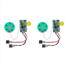 2X Scheda modulo vocale fai da te 4 minuti di registrazione e riproduzione Chip audio Saluto per bagagli delle vacanze