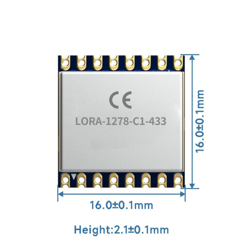 Lora1278-C1 433Mhz Wireless Module Communication Module SX1278 Wireless IoT Module for Smart Homes 1