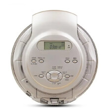 New CD Player Boost System High Quality Music Shockproof MP3 Format Discs LCD Display 3.5mm Audio Interface