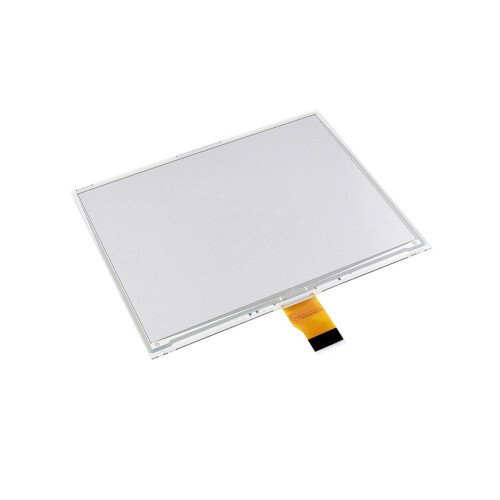 Tela E-Ink de 5,83 polegadas com 40 pinos, resolução de 648x480, compatível com telas em vermelho, amarelo, preto e branco, e interface SPI. 1