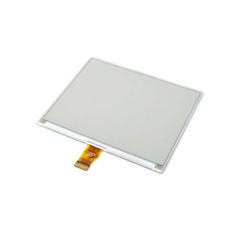 Tela E-Ink de 5,83 polegadas com 40 pinos, resolução de 648x480, compatível com telas em vermelho, amarelo, preto e branco, e interface SPI. 2