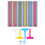 12 Pieces Colorful Reading Tools for Kids ADHD Dyslexia Guide Strips Speed Tool 1