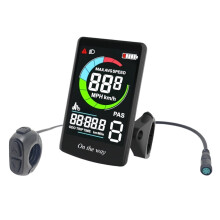 Pantalla a color del velocímetro de la bicicleta eléctrica C13 para el programa UART del motor central para BBS0102B G340 G320