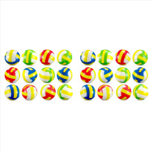 24 Mini Bolas Anti-Stress de Vôlei, Bolas de Espuma para Esportes, Brinquedos Macios e Pequenos para Presente