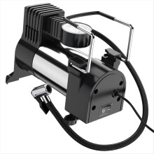 Pompa elettrica portatile per gonfiaggio pneumatici: pompa multifunzione per veicoli con compressore da 12 V per veicoli di piccole dimensioni