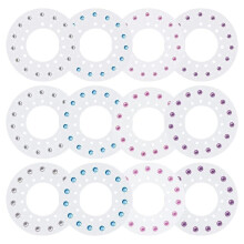 180PCS Gems Blingers Deluxe Set Pretend Play Jewel Refill DIY Girls Hair Styling Tool Diamond Sticker Toys Gifts