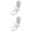2 Pcs Automatic Feeder White Food Water Dispenser Plastic 5
