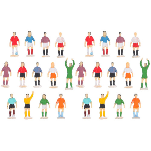 2 Pack Volt Base Sand Table Football Man Decorative Figure Model 2
