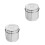 2 Pcs Stainless Steel Small Medicine Bottle Cereal Storage Container 11