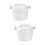 2 Pieces Thermal Lunch Box Microwave Cooker For Rice Cookware Small 7