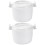 2 Pieces Thermal Lunch Box Microwave Cooker For Rice Cookware Small 5