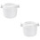 2 Pieces Thermal Lunch Box Microwave Cooker For Rice Cookware Small 6