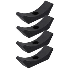 12 Pcs Plastic Dumbbell Saddles Replacement Storage Racks