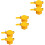3 Pack Honey Gate Extractor For Bucket Bee Hive Beehive Yellow 11