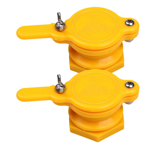 3 Pack Honey Gate Extractor For Bucket Bee Hive Beehive Yellow 1