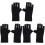 6 Pcs Nail Gloves UV Shield Gel Manicure Fingerless Protector 3