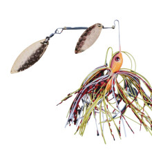 Spinner Bait, Bass Jig Chatter Bait, Bundled Skirts for Bass Fishing for Underwater Reservoir Fishing