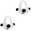 2 Pcs Kids Panda Plush Ear Muffs Winter Ear Protector 6
