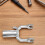 2 Pieces Clothesline Prop Retractable Fork Pole Connector Replacement 4