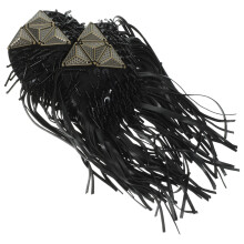 4 Pcs Tassel Epaulet Shoulder Board Badge Decor Fringe