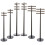 18 Pcs Mini Telephone Poles For Model Railway Sand Table Scene 2