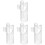 4 Pack Clarinet Mouthpiece Flute Accessories Plastic For Instrument 4