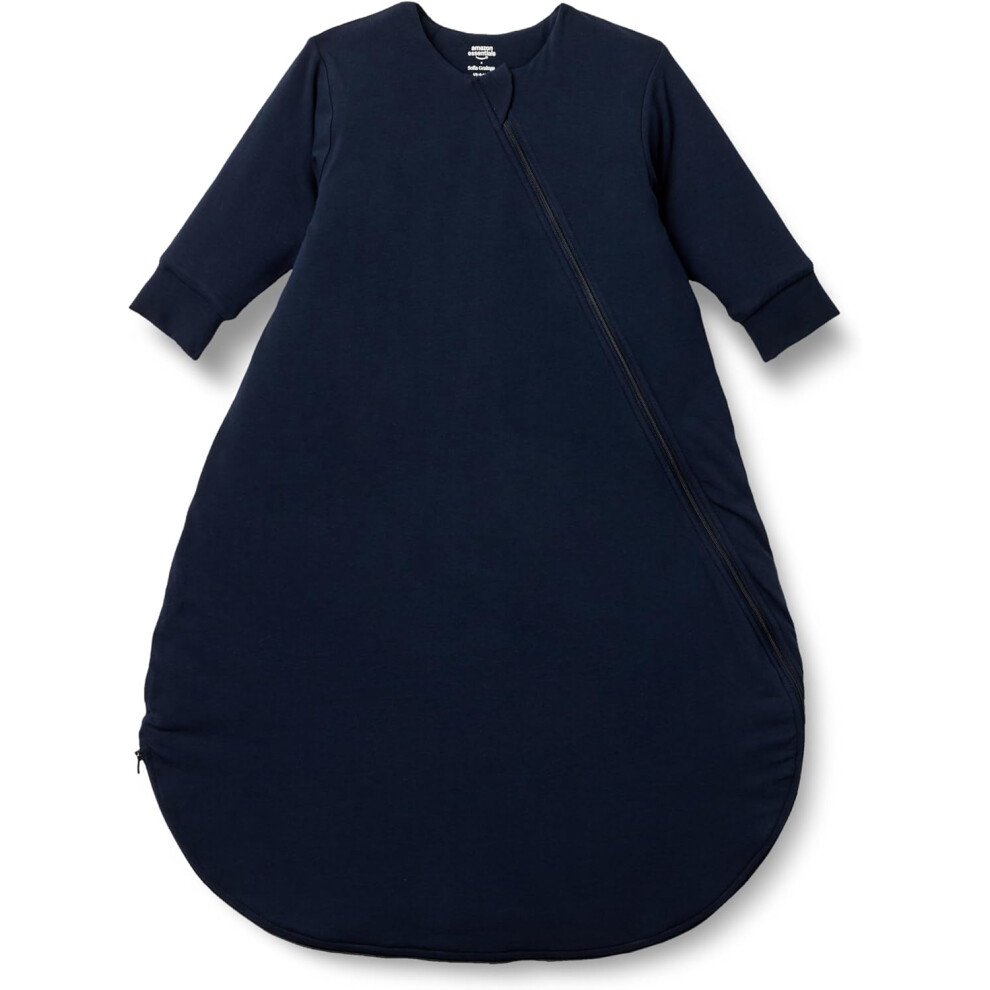 (12-18 Months, Navy) Unisex Babies' Cotton Long Sleeve Sleep Sack, 2.5 TOG Wearable Blanket
