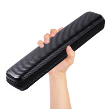 2 Pcs Hair Straighteners Hard Carry Case Curling Iron Travel Bag