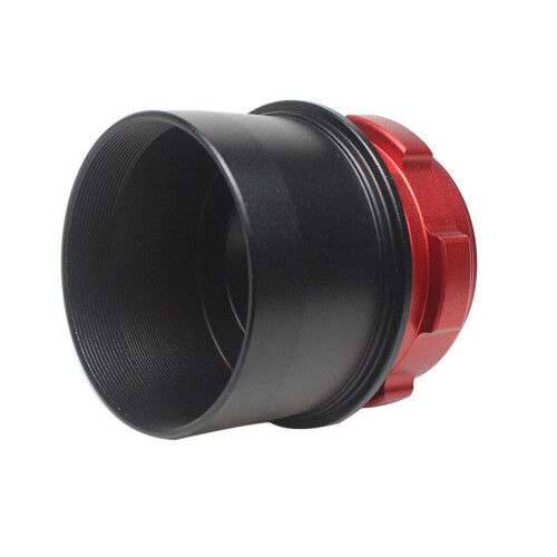 Adaptador de montagem de 2 polegadas para 1,25 polegadas com trava coaxial para interface de ocular de telescópio astronômico 1