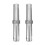 8 Pcs Scaffolding Accessories Galvanized Silver Iron 1