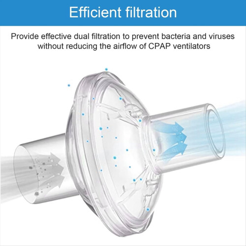 10er-Packung Universal-CPAP-Filter für Geräte, einzeln verpackte Luftfilter, CPAP-Zubehör 2