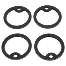 Set Of 3 Dog Id Tag Small Silencer Travel Office Tags Pets Silicone