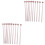 2 Count Natural Mallet Percussion Stick Instrument Sticks Accessories 3