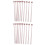 2 Count Natural Mallet Percussion Stick Instrument Sticks Accessories 5