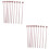 2 Count Natural Mallet Percussion Stick Instrument Sticks Accessories 6
