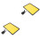 2Sets Preisschild-Clips Aus ABS Für Einzelhandel Display 3