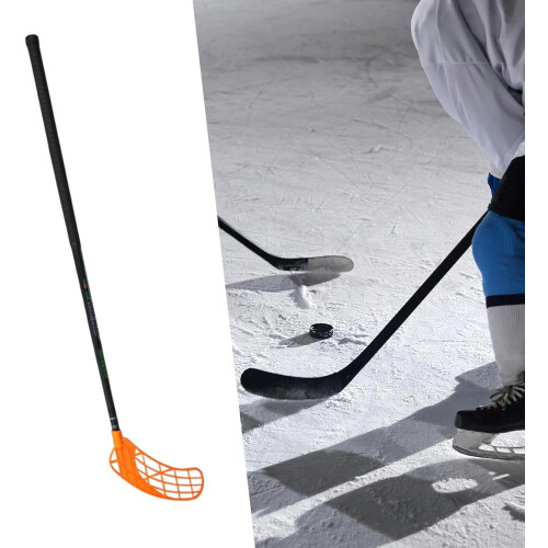 Premium Hockey Stick for Enhanced Performance, Orange Left Hand 1