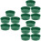 3 Pack Plastic Mesh Sieve Garden Soil Small Large Sifter Green 6