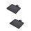 2 Pcs Sound Card Tray Microphone Rack Stand Plastic Holder 10
