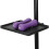 2 Pcs Sound Card Tray Microphone Rack Stand Plastic Holder 4