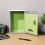 3Pcs Grey Aluminium Alloy Mailbox with Lock for Wall Mounting 5